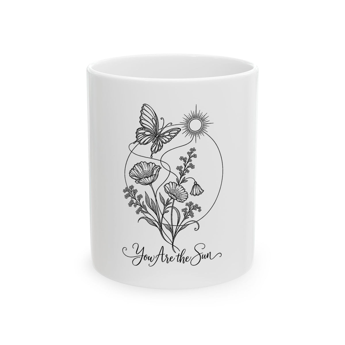 You Are the Sun | Poetry Mug