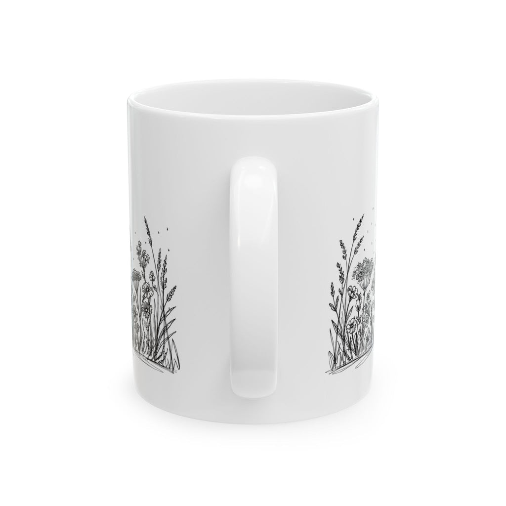Wildflower Field | 11 oz Poetry Mug