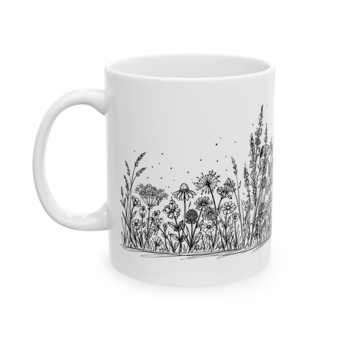 Wildflower Field | 11 oz Poetry Mug