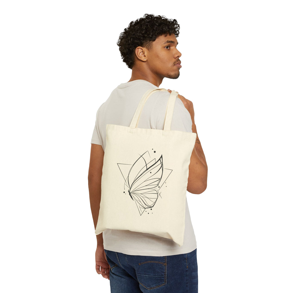 The Way He Won My Heart | Canvas Tote Bag