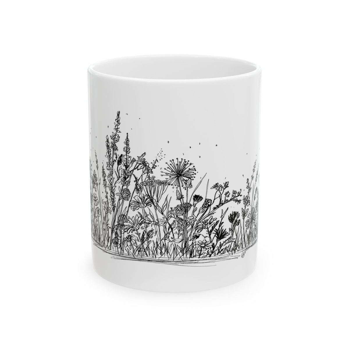 Wildflower Field | 11 oz Poetry Mug